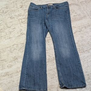 Banana Republic women's blue wide leg jeans